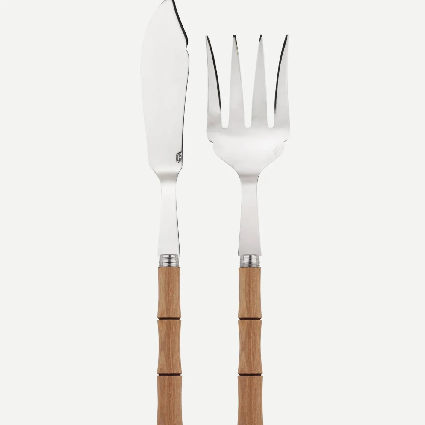 Sabre Paris Bambou,Bois stratifié clair | Fish Serving Set