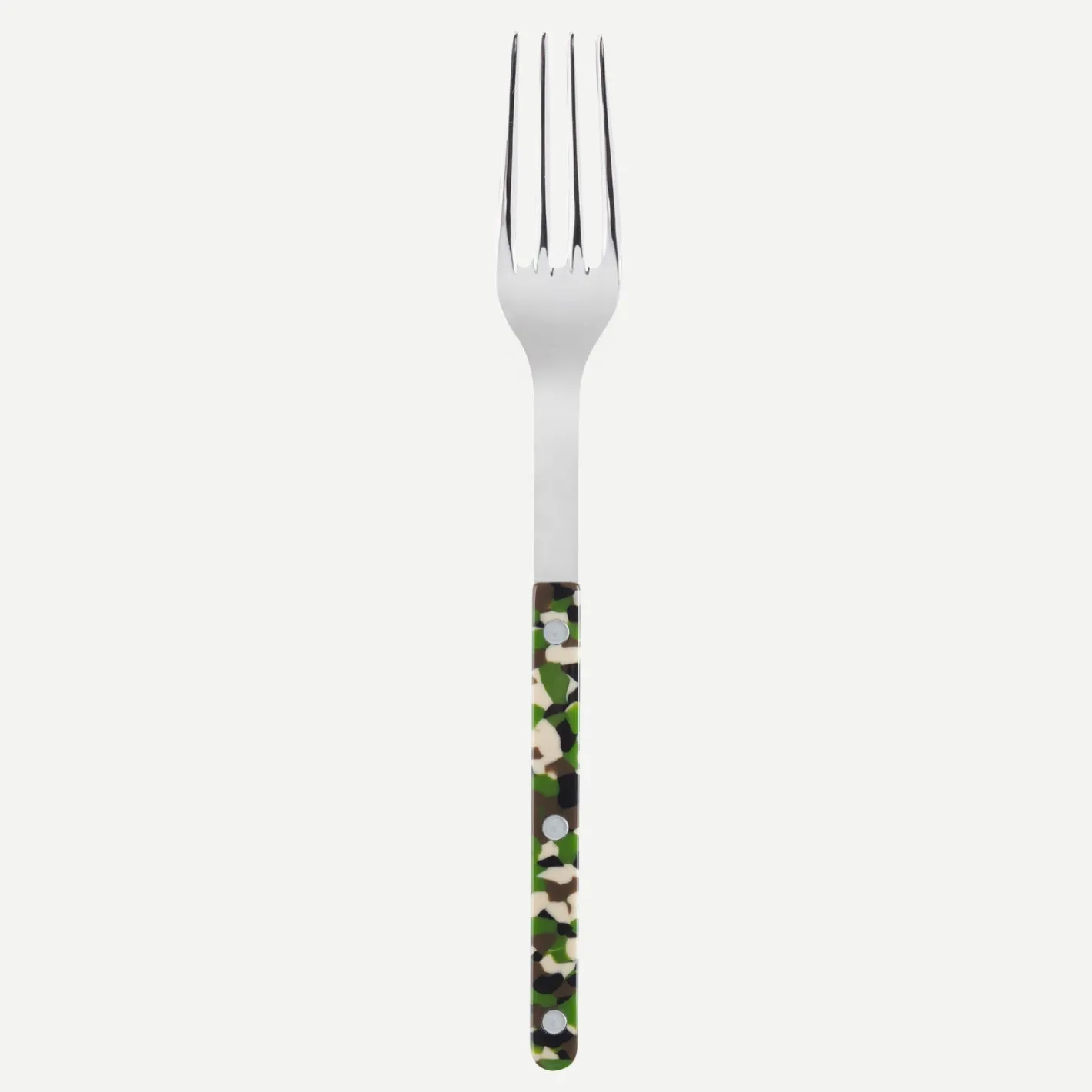 Sabre Paris Bistrot Camouflage, Green | Serving Fork