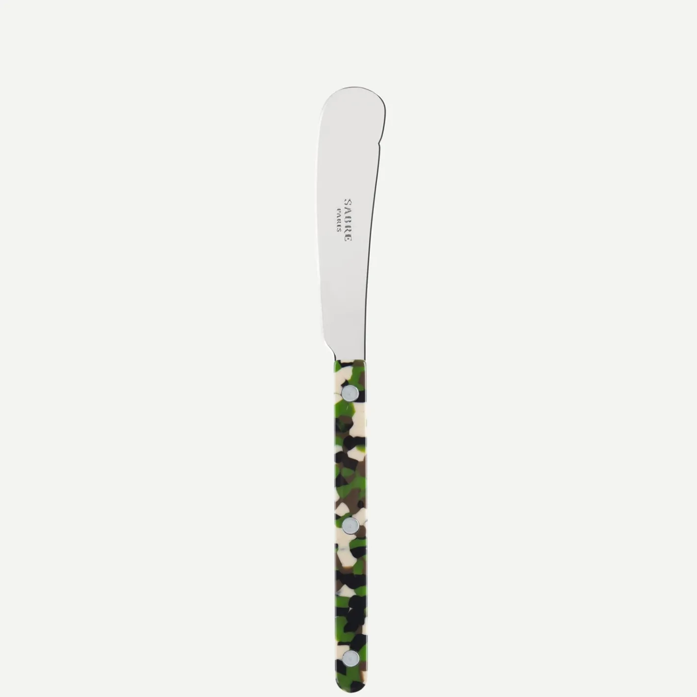 Sabre Paris Bistrot Camouflage, Green | Butter Knife