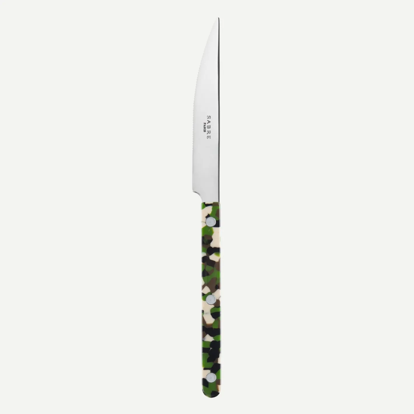 Sabre Paris Bistrot Camouflage, Green | Dinner Knife