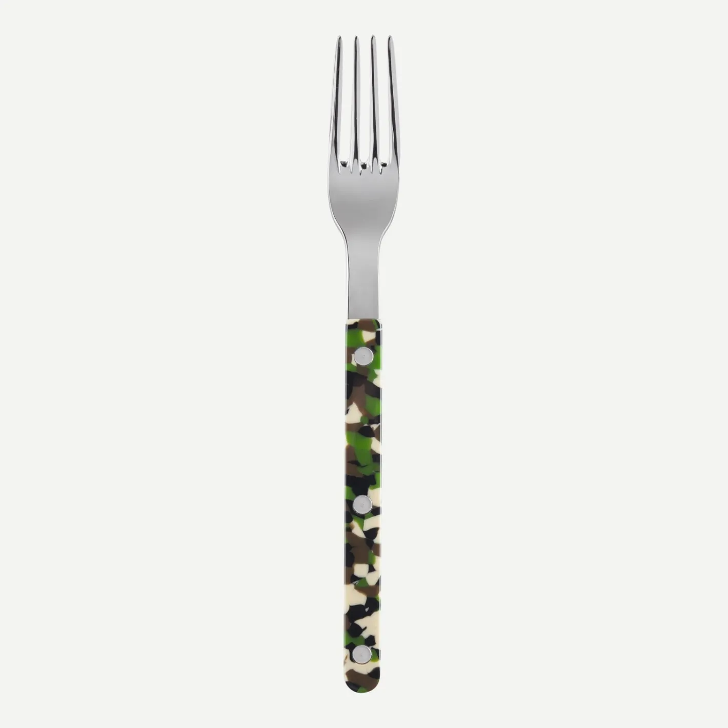 Sabre Paris Bistrot Camouflage, Green | Dinner Fork