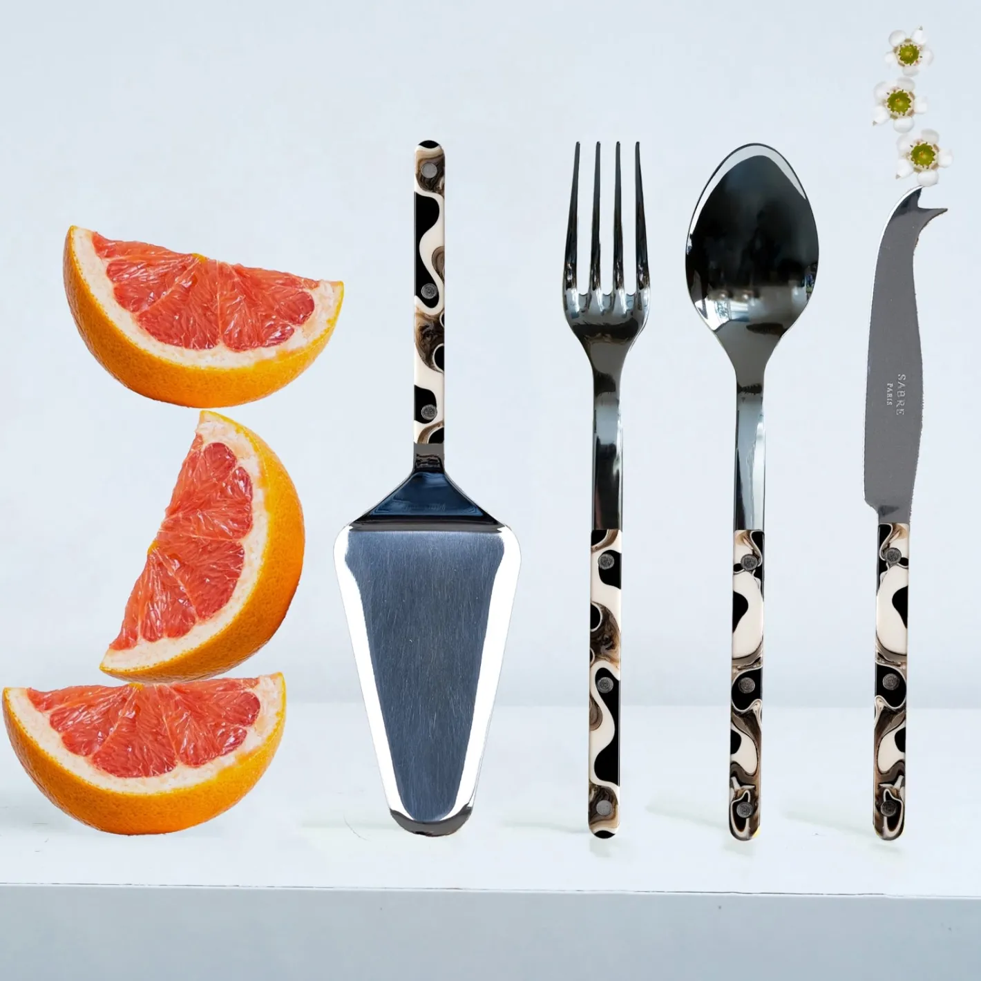 Sabre Paris Bistrot Dune, Dune Black | Serving Set