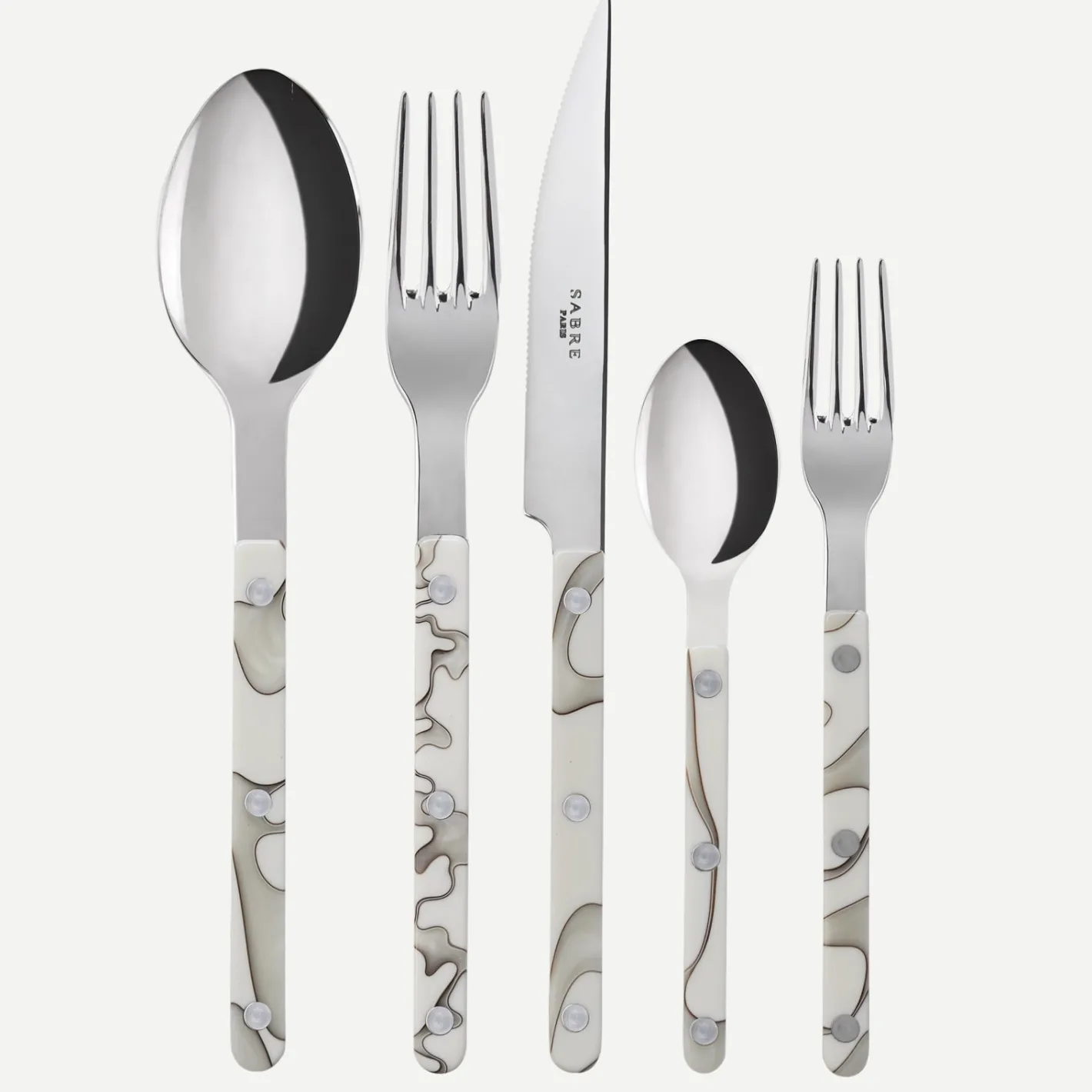 Sabre Paris Bistrot Dune, Dune Ivory | 20 Pieces Set