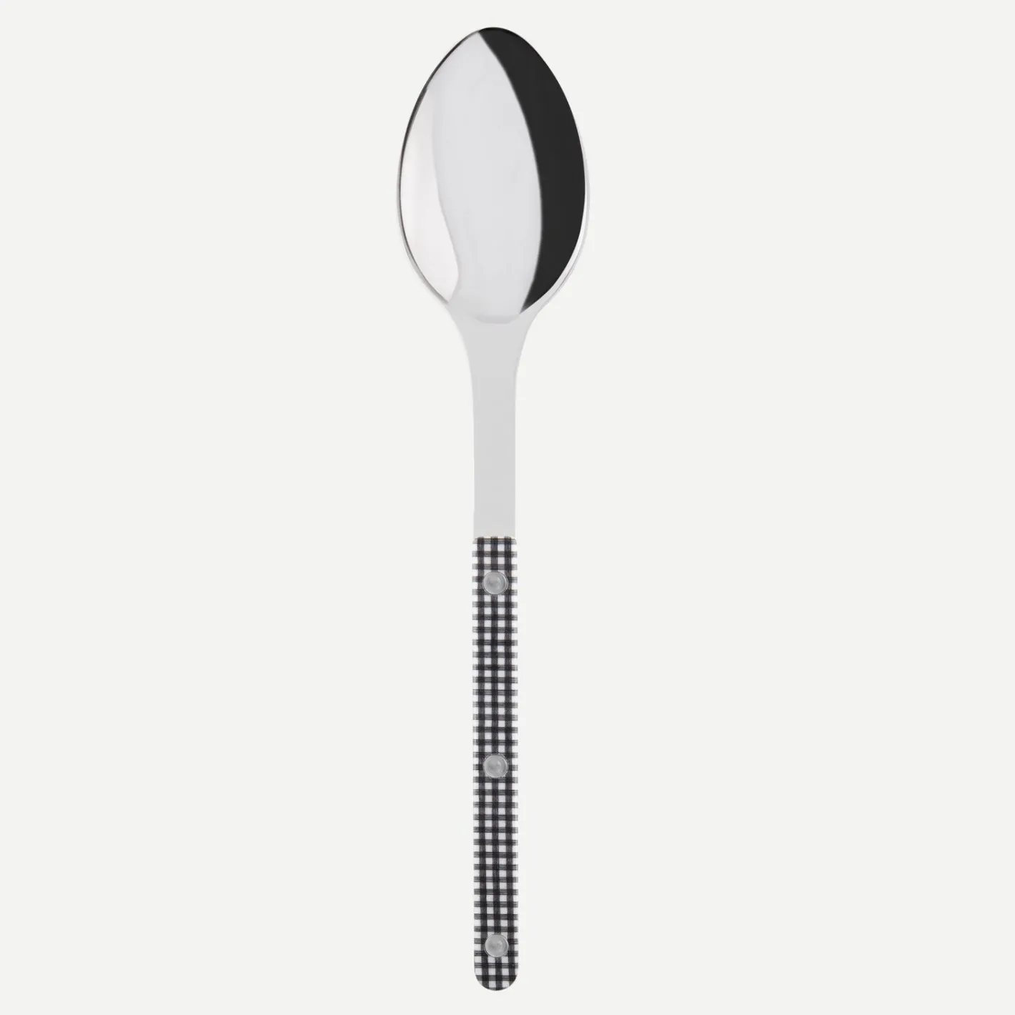 Sabre Paris Bistrot Gingham, Black | Serving Spoon