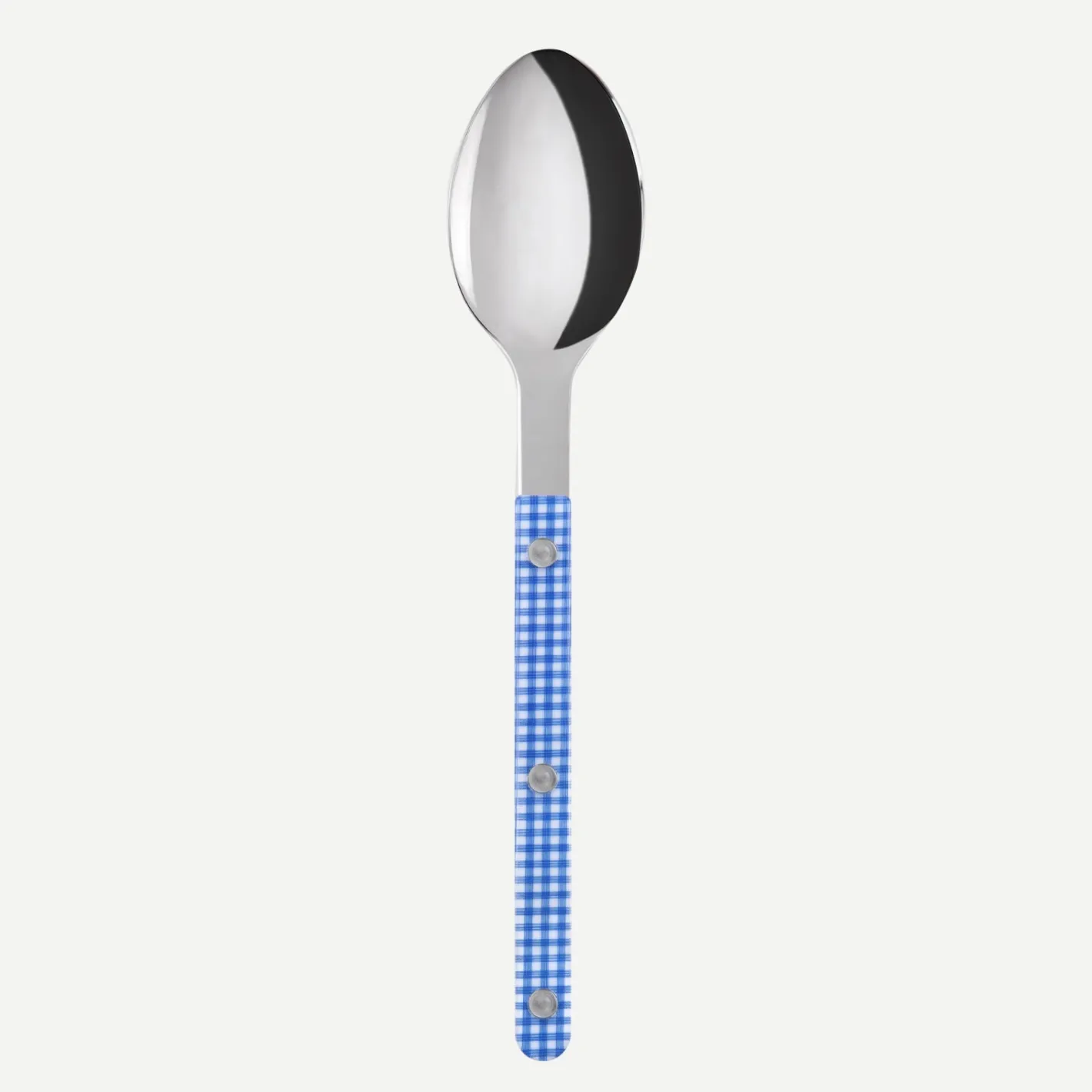 Sabre Paris Bistrot Gingham, Blue | Soup Spoon