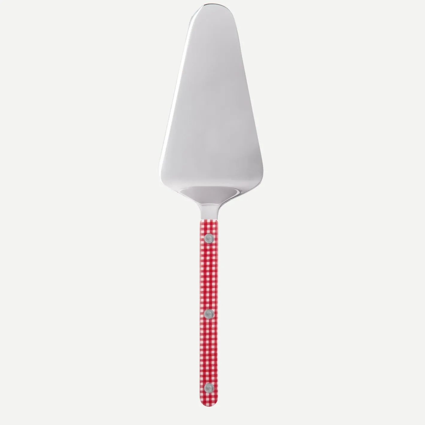 Sabre Paris Bistrot Gingham, Red | Tart Server