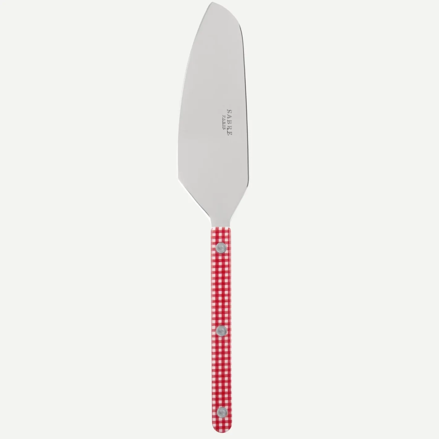 Sabre Paris Bistrot Gingham, Red | Tart Slicer