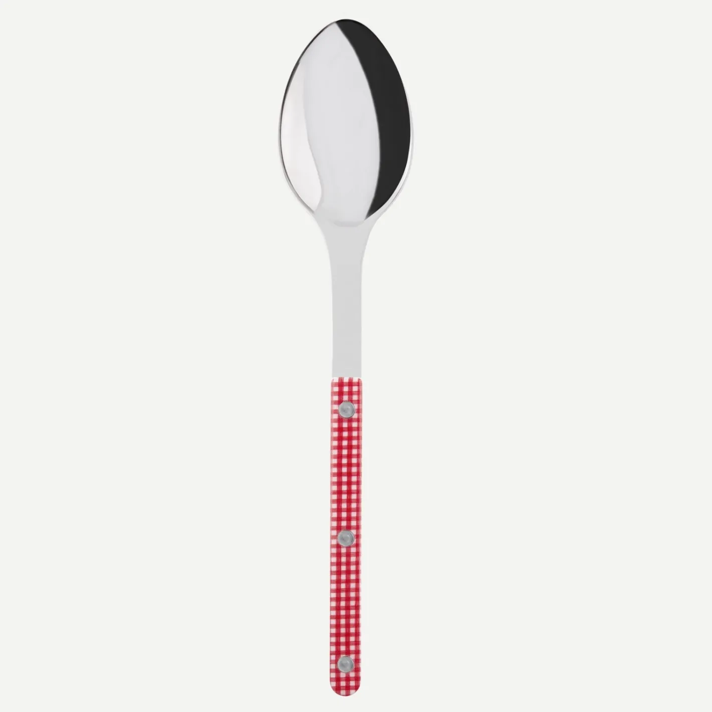 Sabre Paris Bistrot Gingham, Red | Serving Spoon