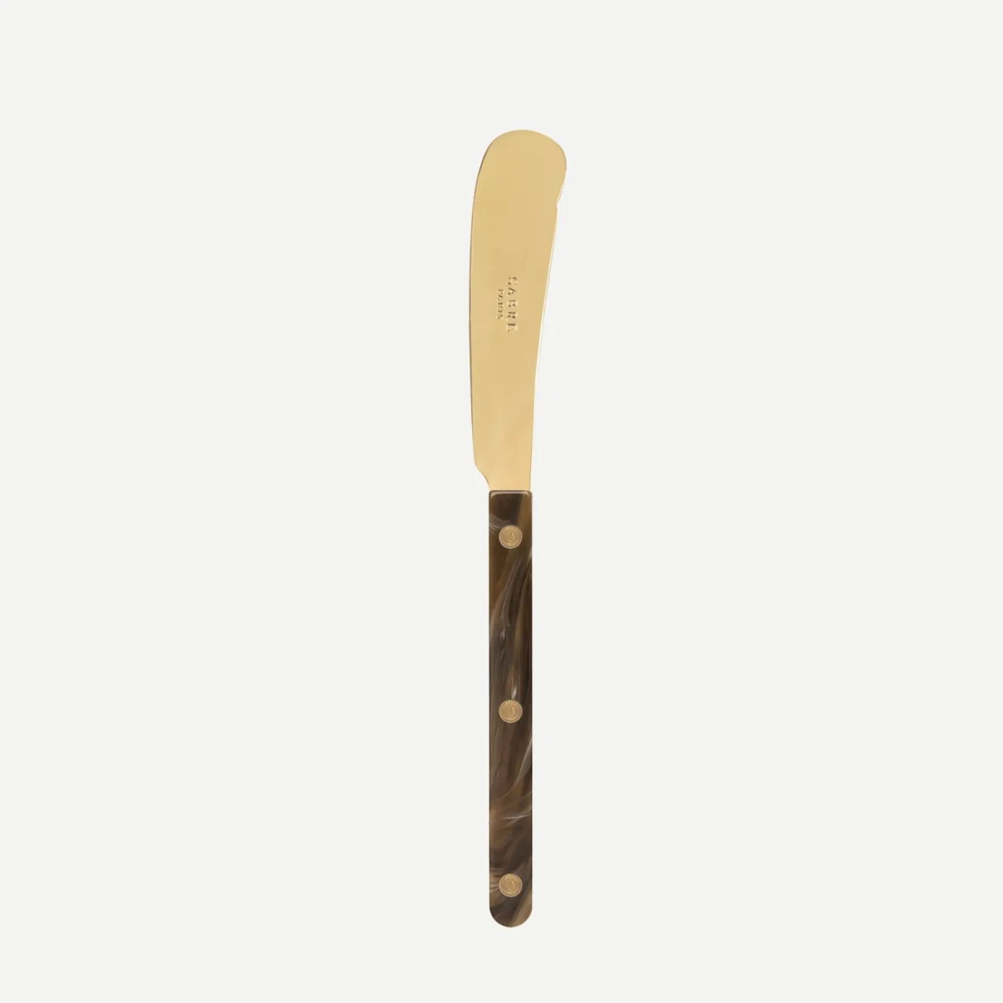 Sabre Paris Bistrot Gold Buffalo, Faux Buffalo | Butter Knife