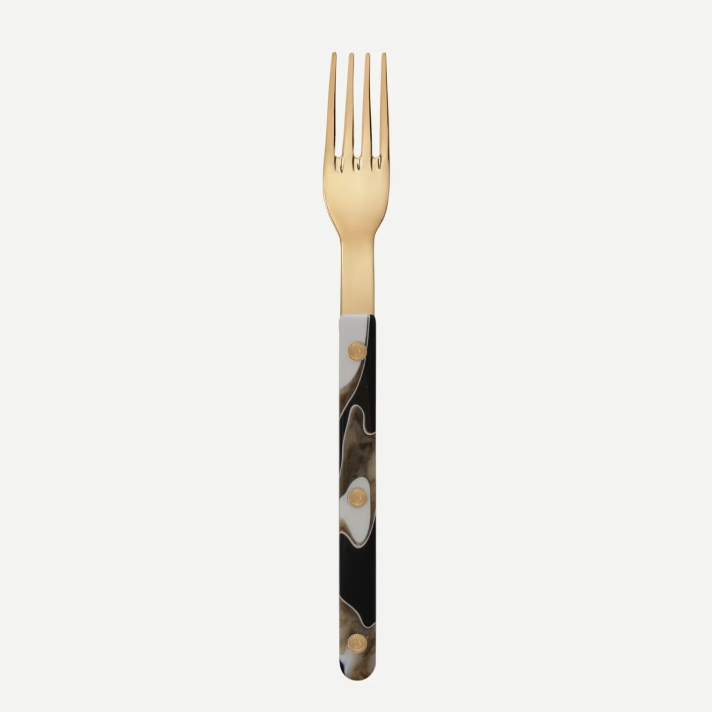 Sabre Paris Bistrot Gold Dune, Dune Black | Dinner Fork