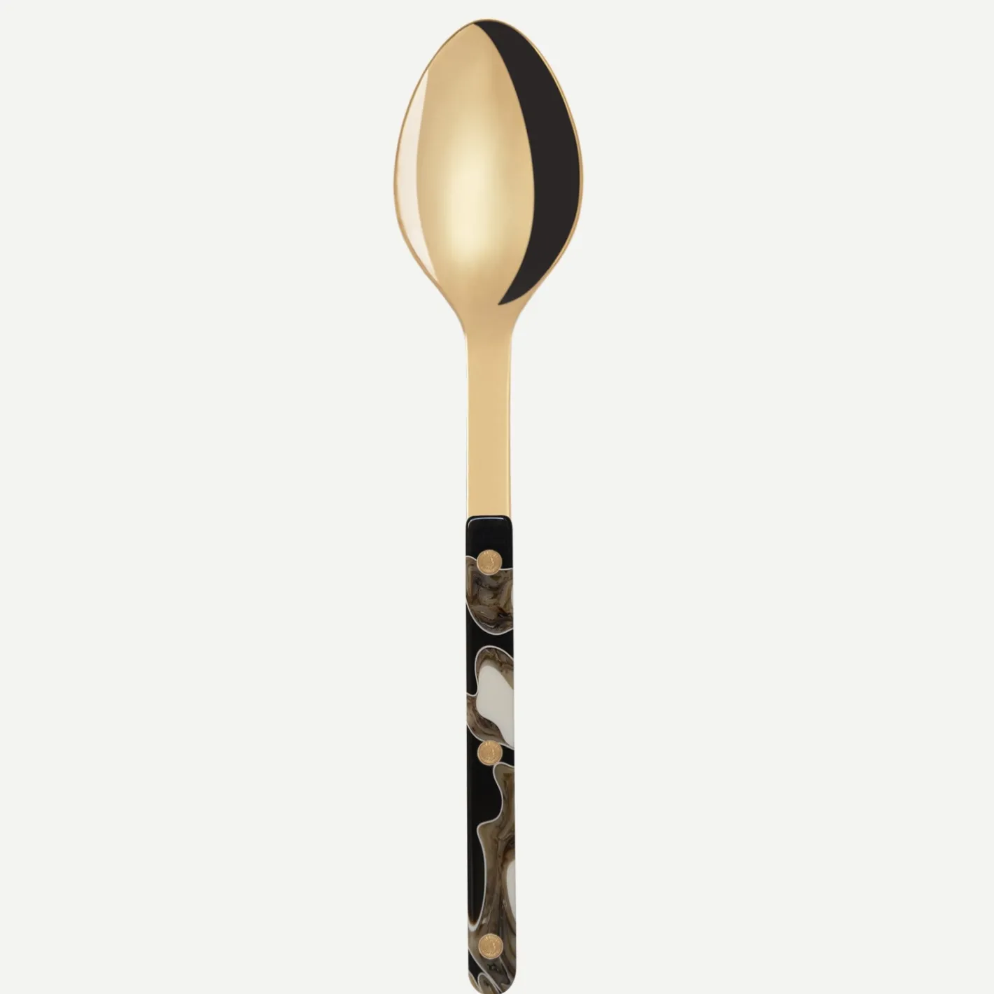 Sabre Paris Bistrot Gold Dune, Dune Black | Serving Spoon