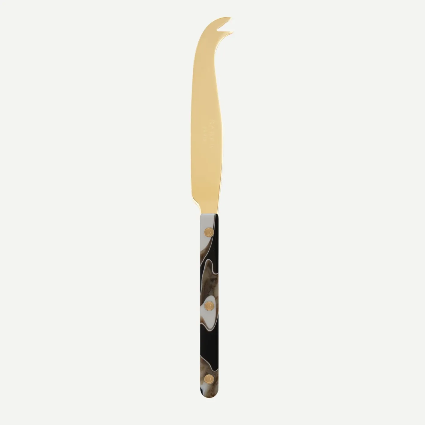 Sabre Paris Bistrot Gold Dune, Dune Black | Cheese Knife