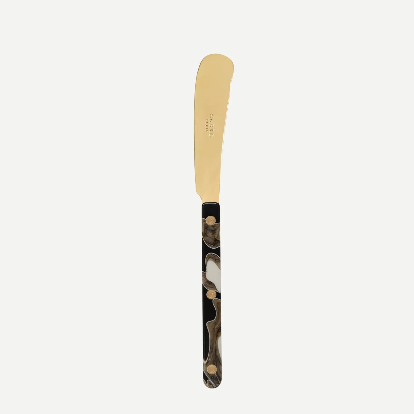 Sabre Paris Bistrot Gold Dune, Dune Black | Butter Knife