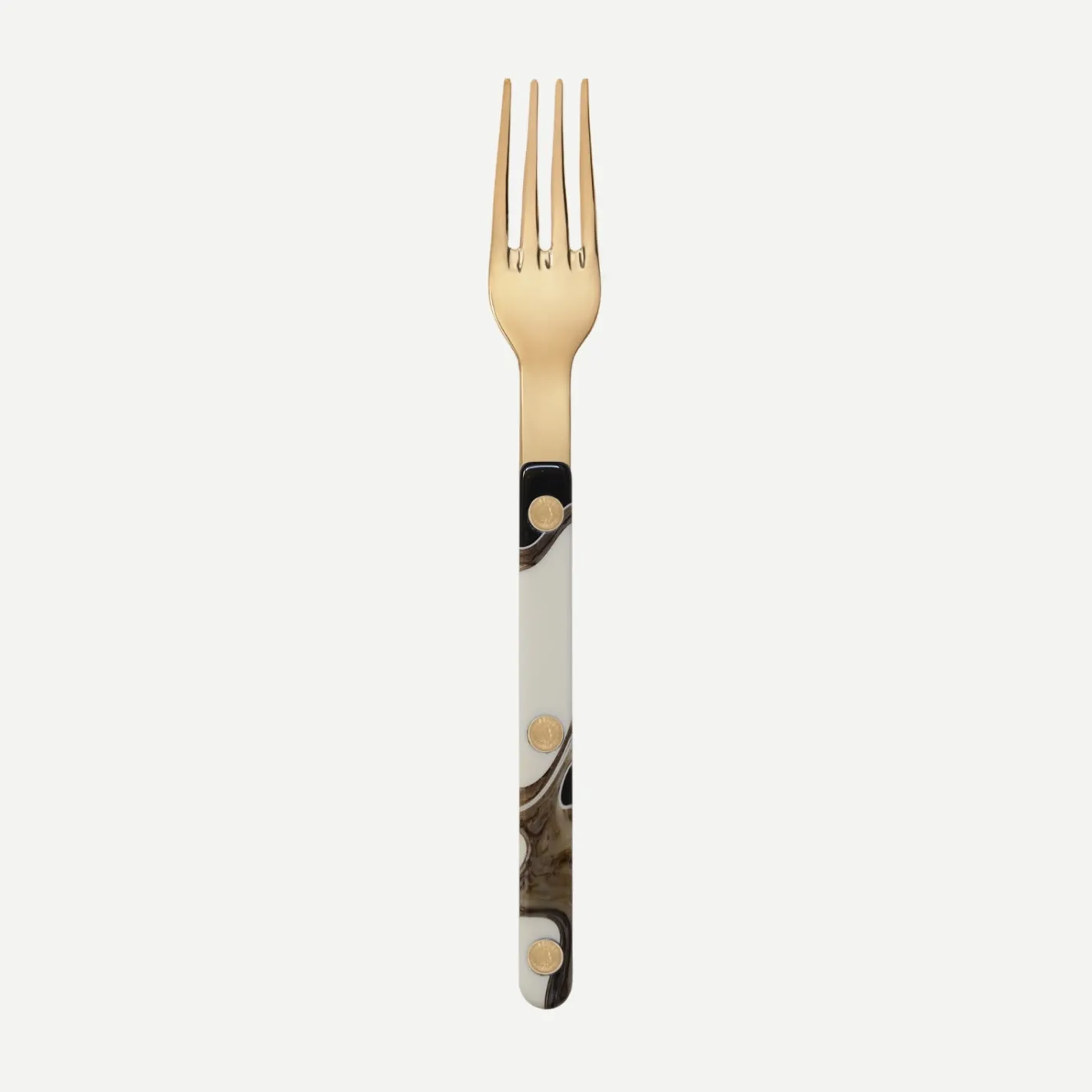 Sabre Paris Bistrot Gold Dune, Dune Black | Small Fork