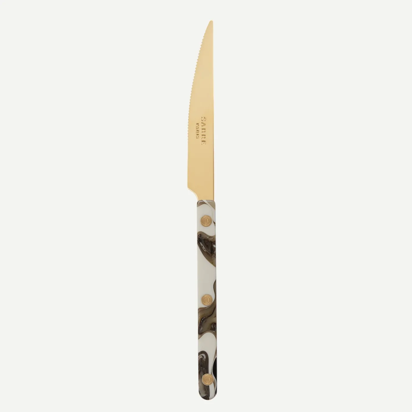 Sabre Paris Bistrot Gold Dune, Dune Black | Dessert Knife