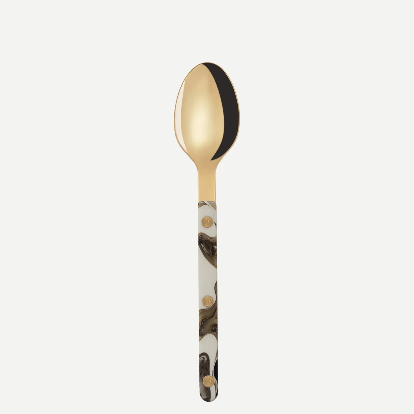 Sabre Paris Bistrot Gold Dune, Dune Black | Dessert Spoon