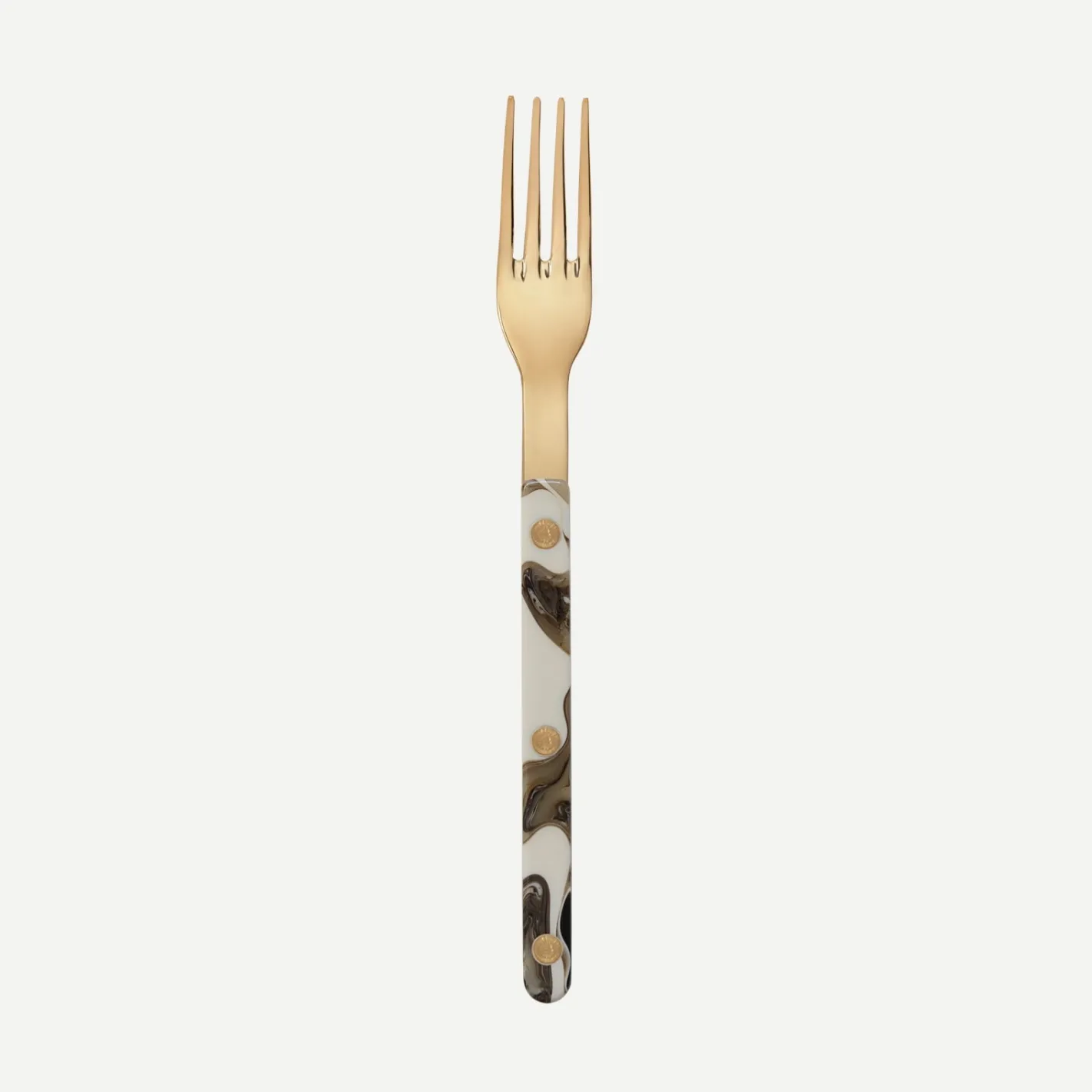 Sabre Paris Bistrot Gold Dune, Dune Black | Salad Fork