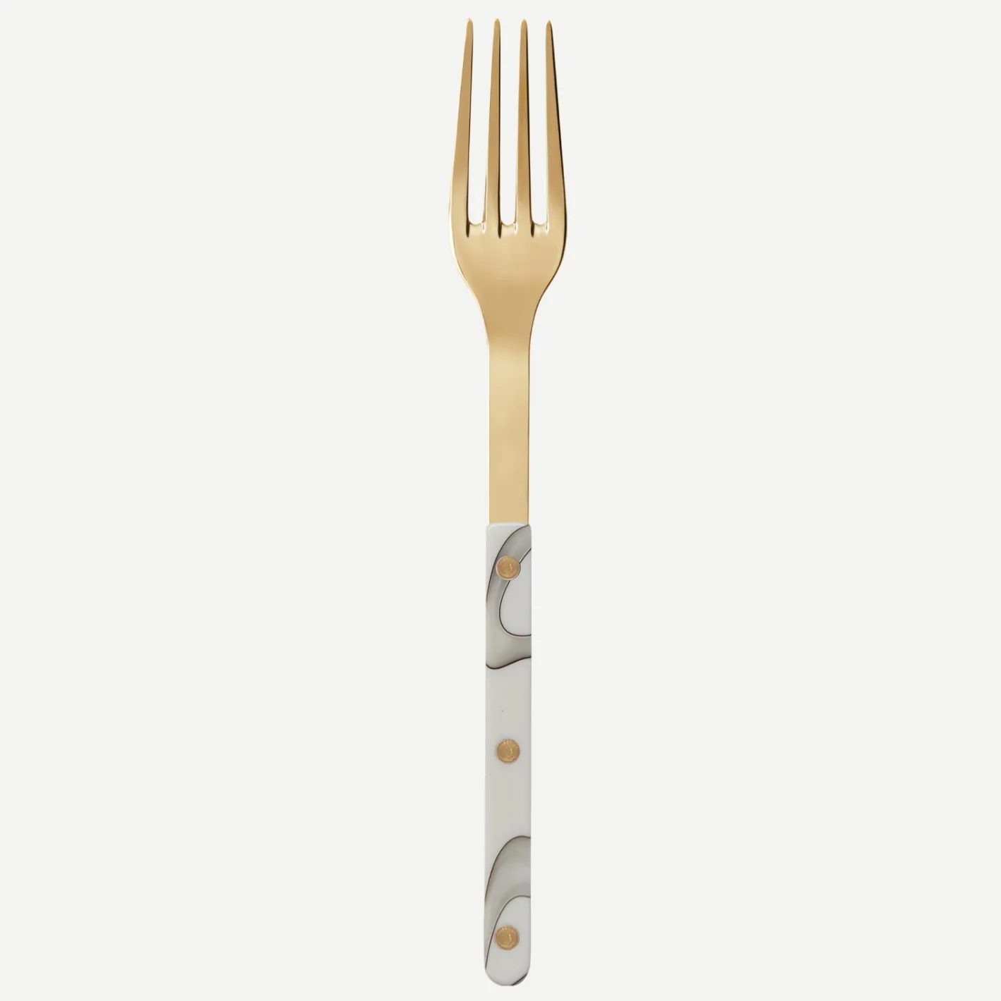 Sabre Paris Bistrot Gold Dune, Dune Ivory | Serving Fork