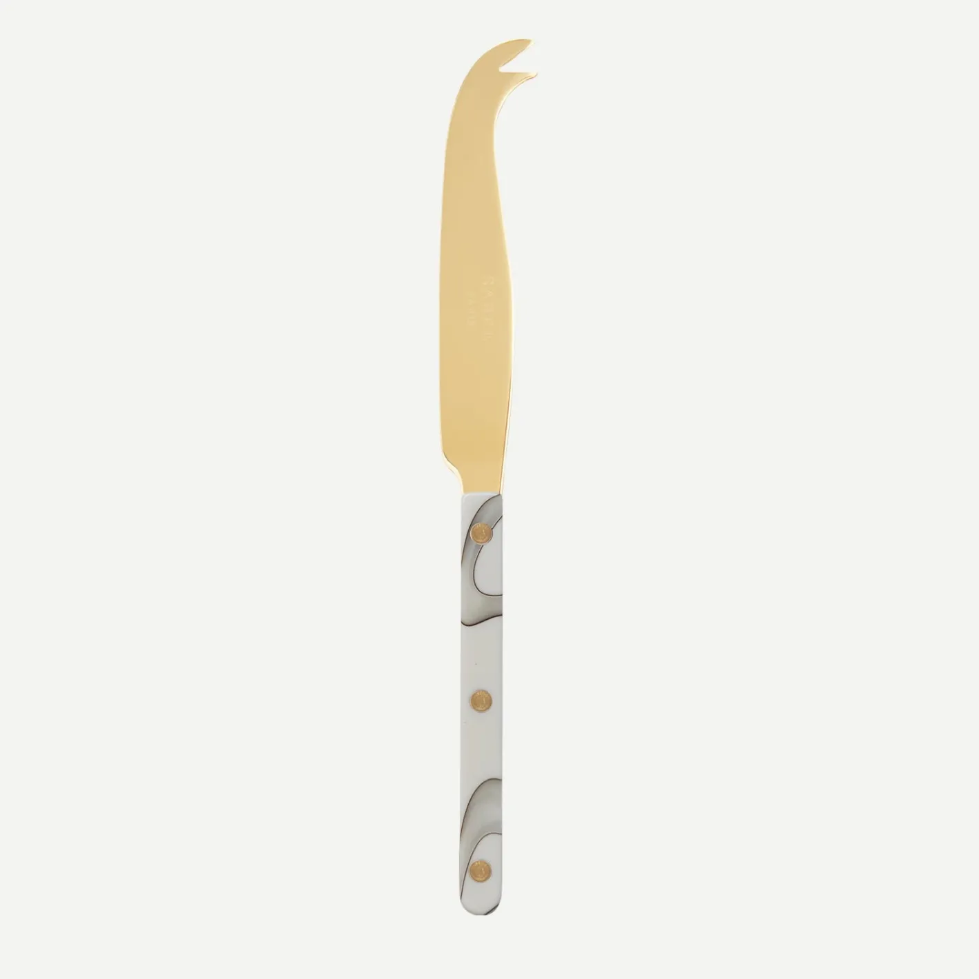 Sabre Paris Bistrot Gold Dune, Dune Ivory | Cheese Knife