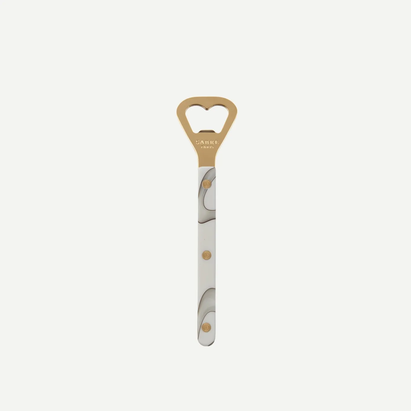 Sabre Paris Bistrot Gold Dune, Dune Ivory | Bottle Opener