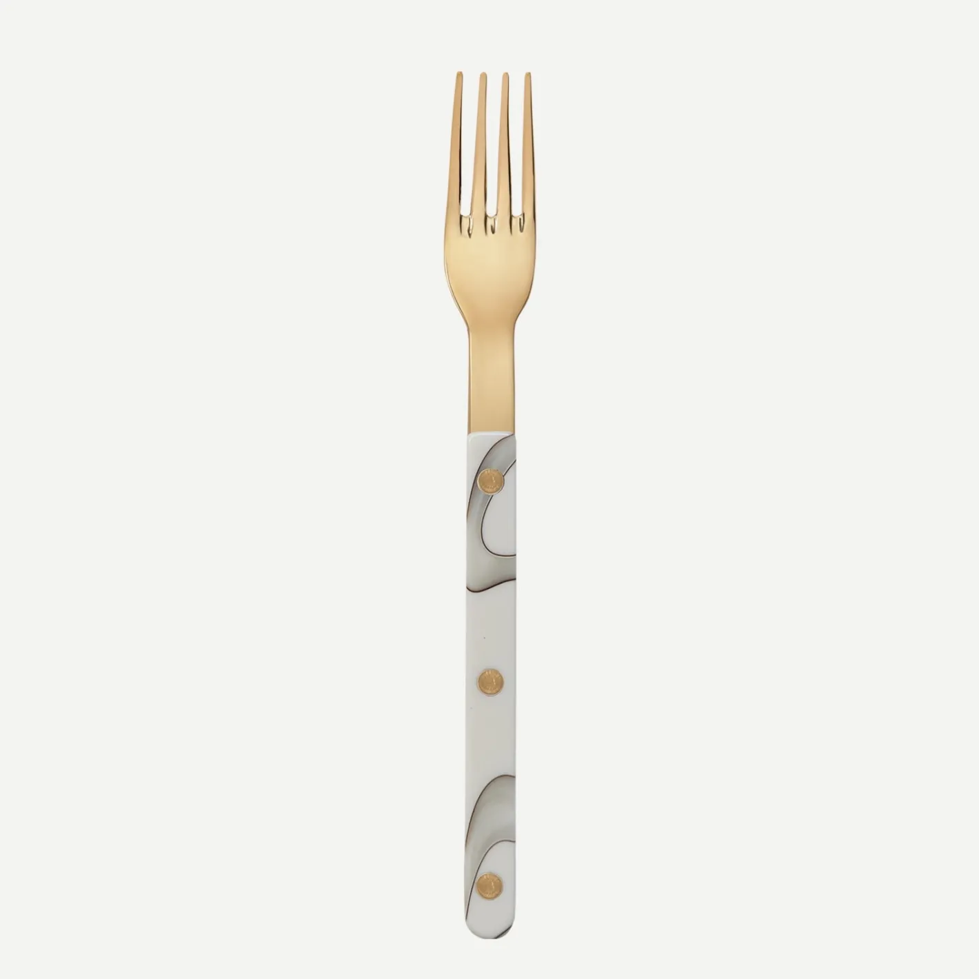 Sabre Paris Bistrot Gold Dune, Dune Ivory | Dinner Fork