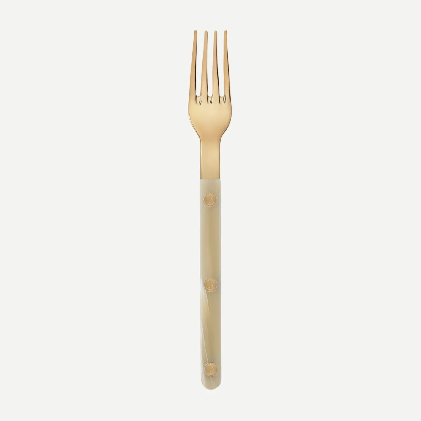 Sabre Paris Bistrot Gold Horn, Faux Horn | Small Fork