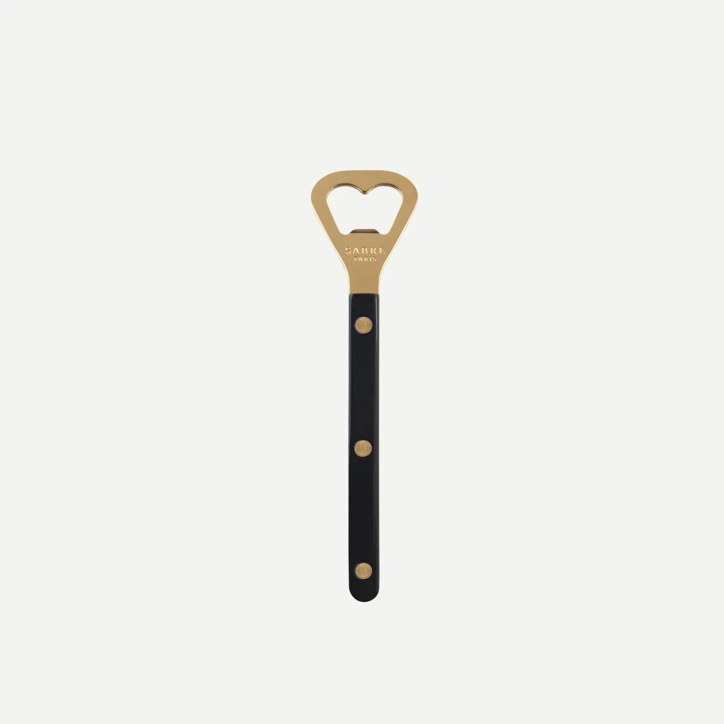 Sabre Paris Bistrot Gold Solid, Black | Bottle Opener