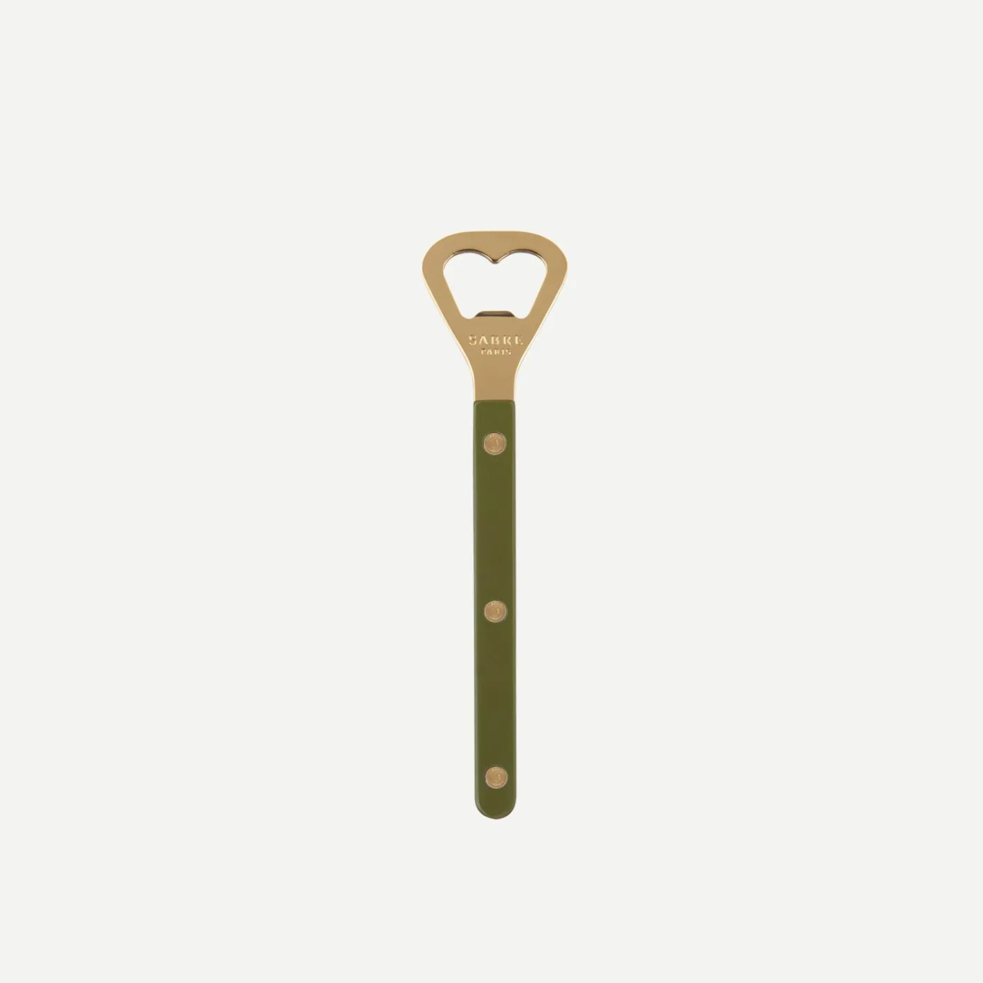 Sabre Paris Bistrot Gold Solid, Green fern | Bottle Opener