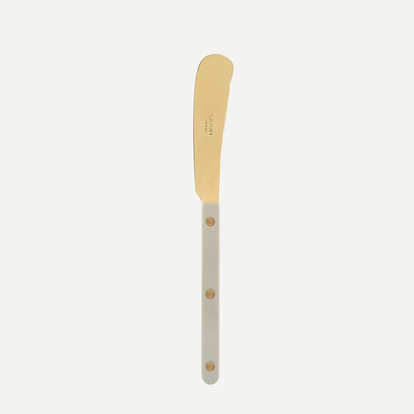 Sabre Paris Bistrot Gold Solid, Light kaki | Butter Knife