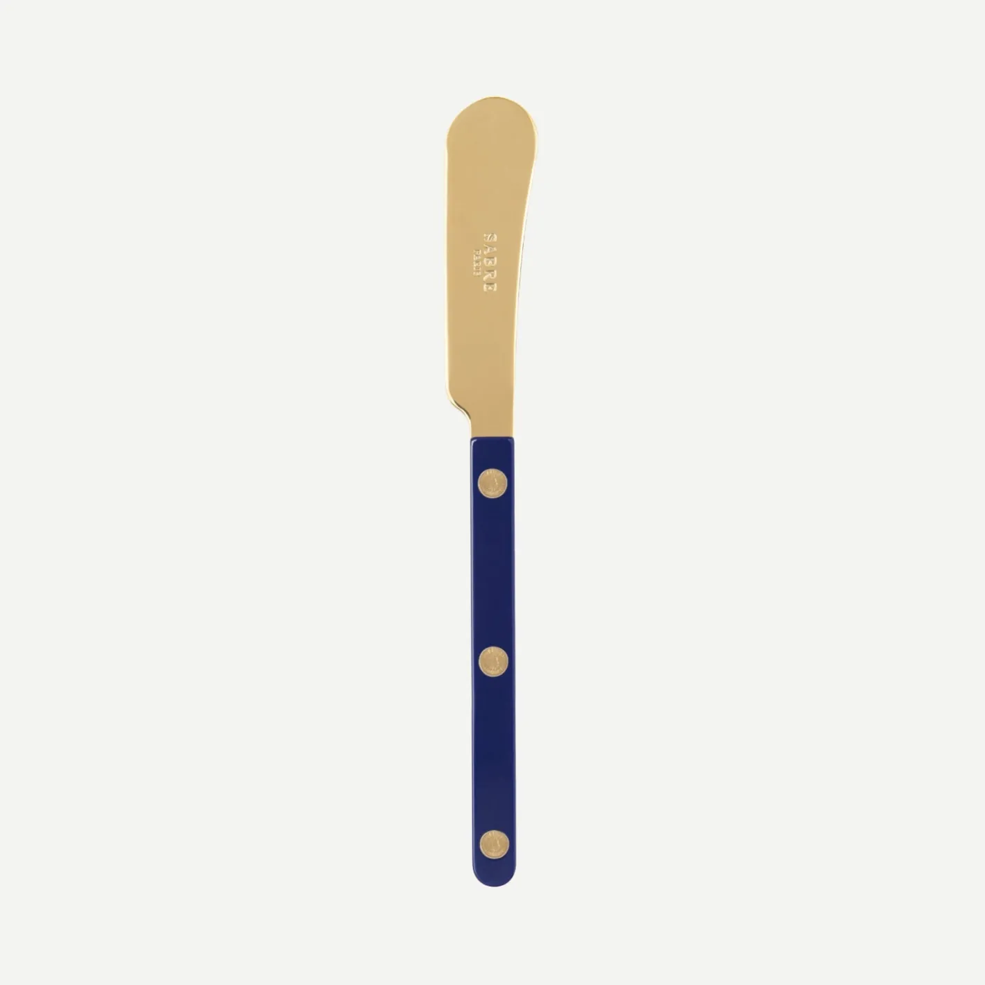 Sabre Paris Bistrot Gold Solid, Navy blue | Butter Spreader