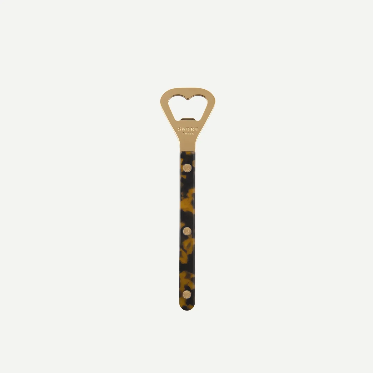 Sabre Paris Bistrot Gold Tortoise, Faux Tortoise | Bottle Opener