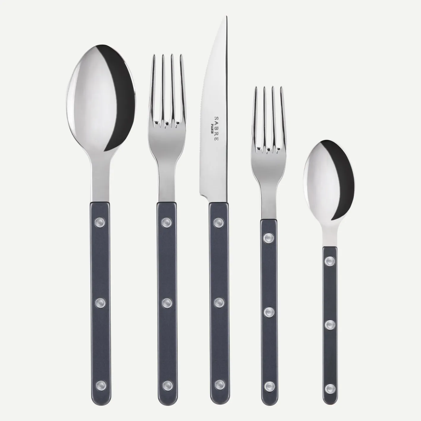 Sabre Paris Bistrot Pearly, Dark grey | 20 Pieces Set