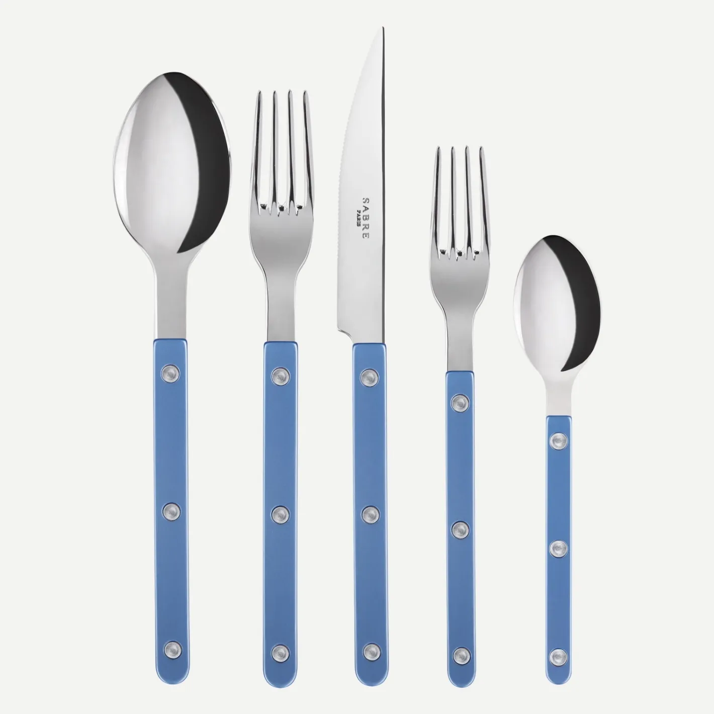 Sabre Paris Bistrot Pearly, Light blue | 20 Pieces Set