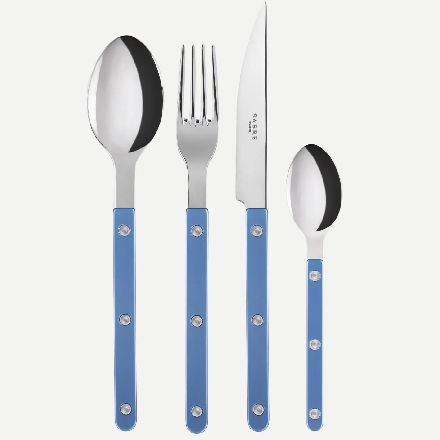 Sabre Paris Bistrot Pearly, Light blue | 24 Pieces Set