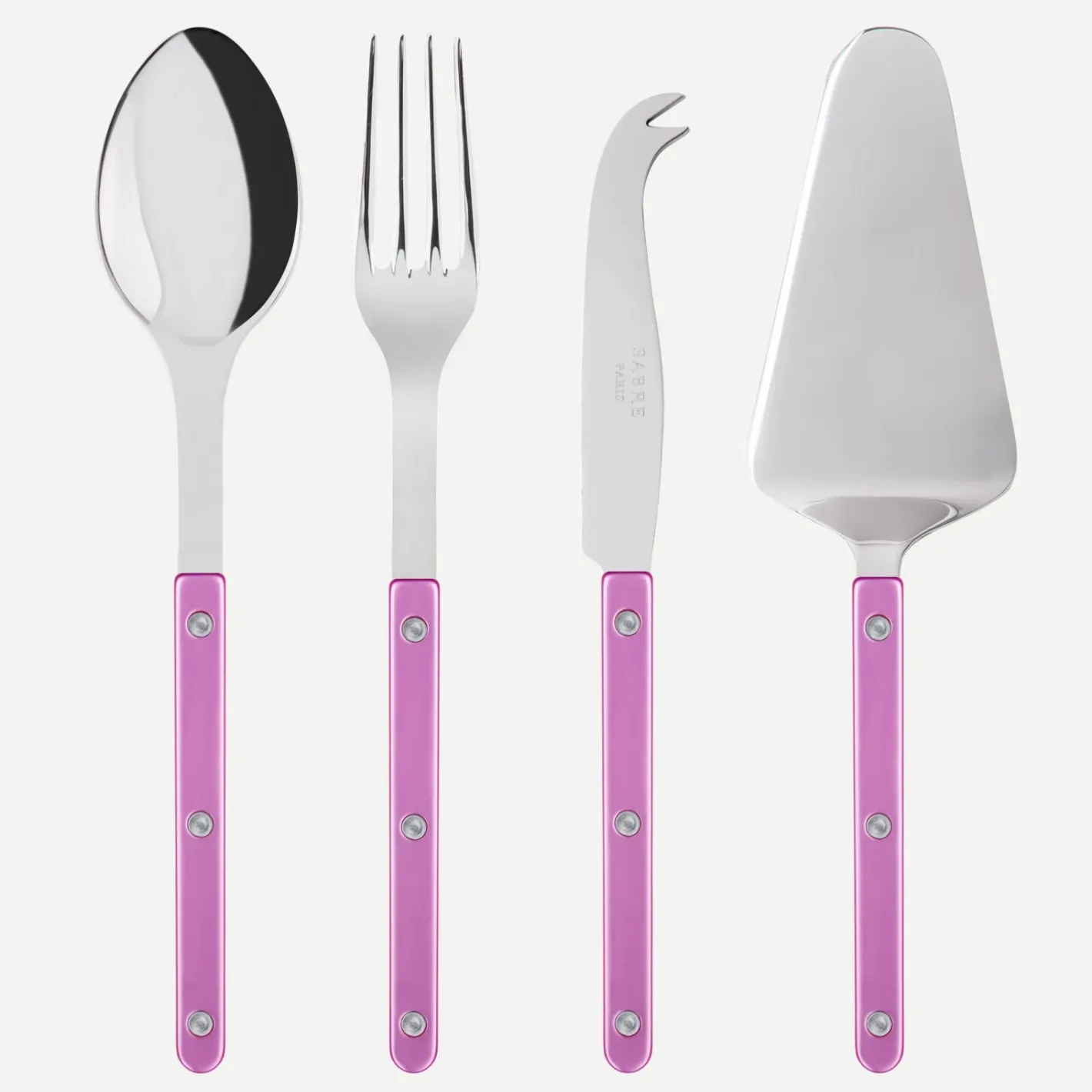 Sabre Paris Bistrot Pearly, Pink | Set Of 4 Must-have Serving Pieces