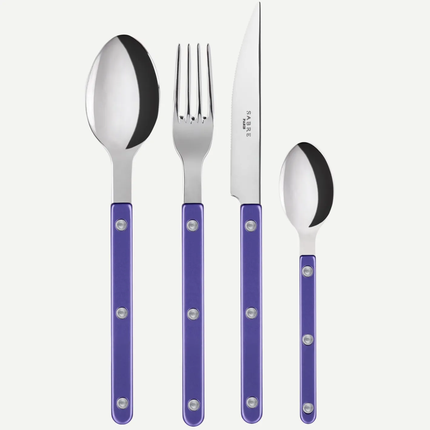 Sabre Paris Bistrot Pearly, Purple | 24 Pieces Set