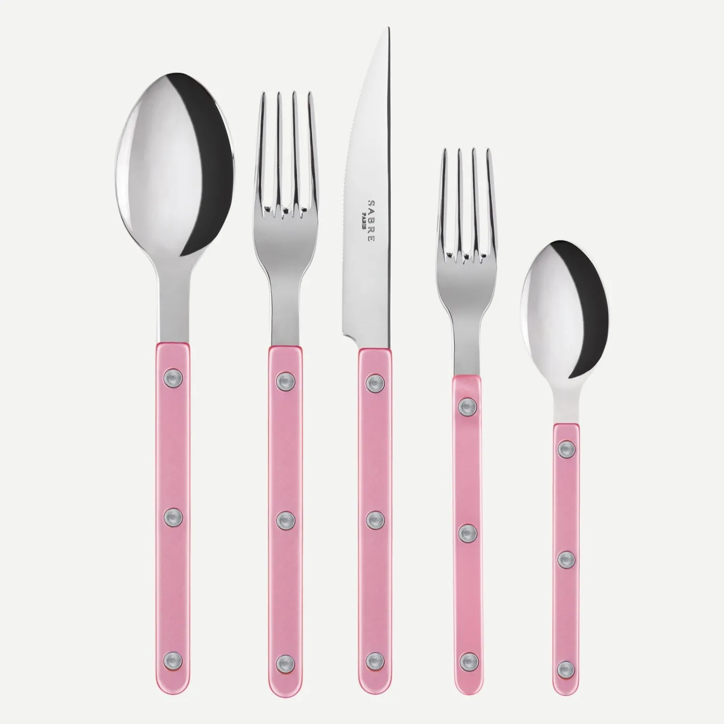 Sabre Paris Bistrot Pearly, Soft pink | Set Of 5 Pieces