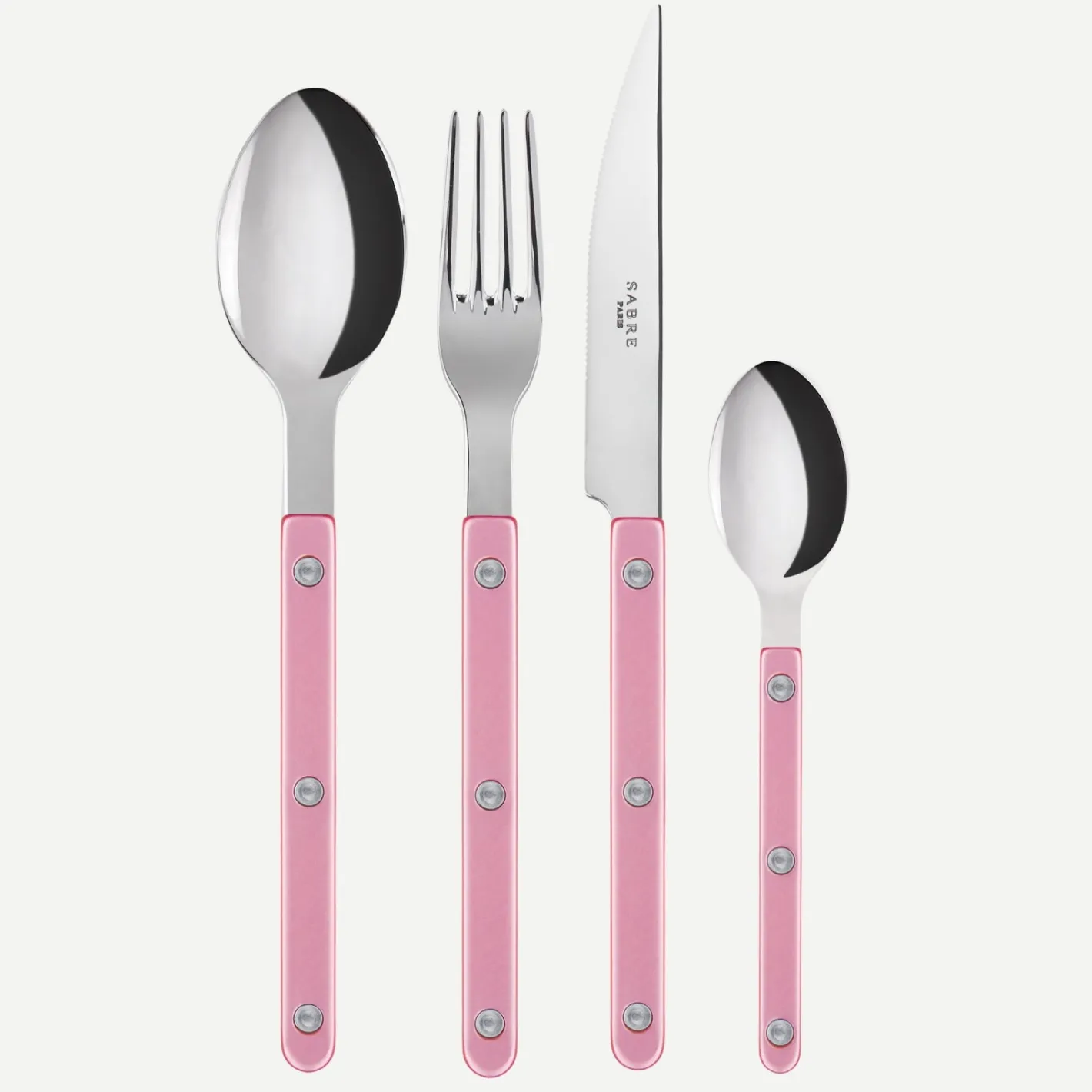 Sabre Paris Bistrot Pearly, Soft pink | 48 Pieces Set