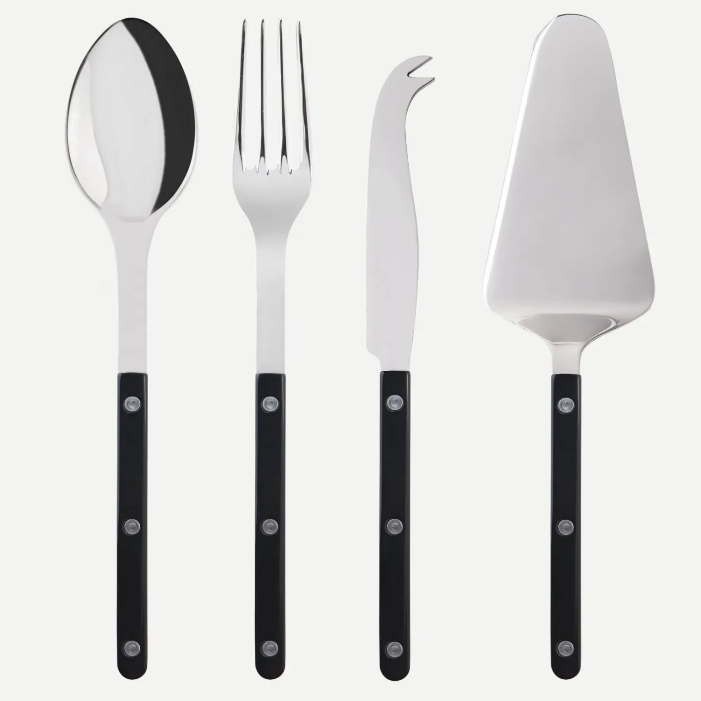 Sabre Paris Bistrot Solid, Black | Set Of 4 Must-have Serving Pieces