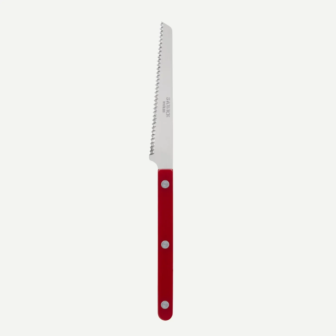 Sabre Paris Bistrot Solid, Burgundy | Tomato Knife