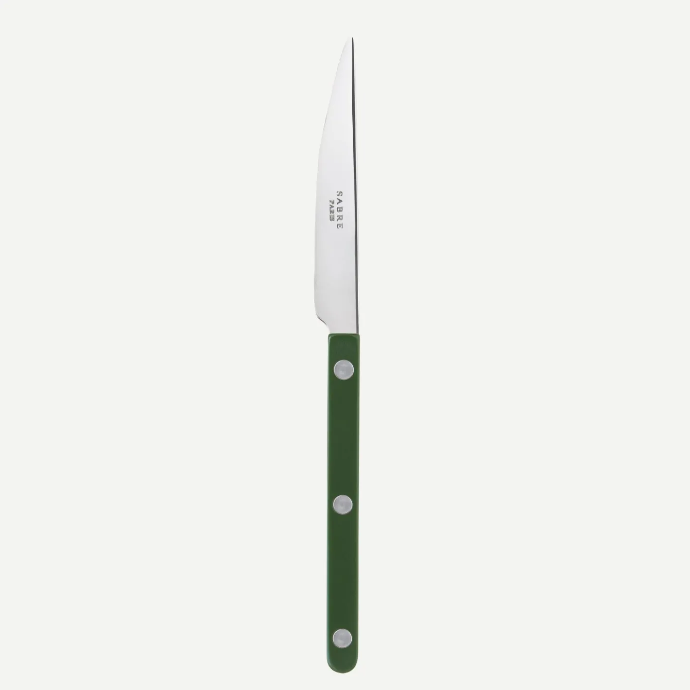 Sabre Paris Bistrot Solid, Green | Dessert Knife