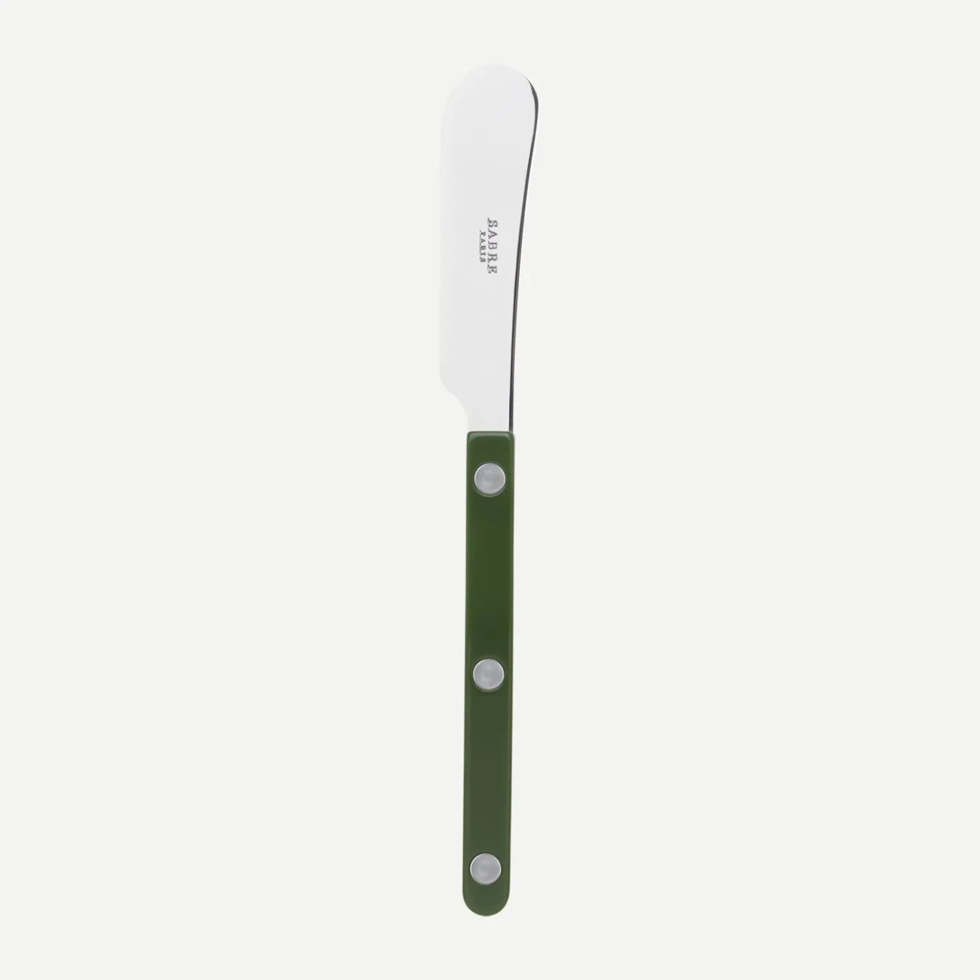 Sabre Paris Bistrot Solid, Green | Butter Spreader