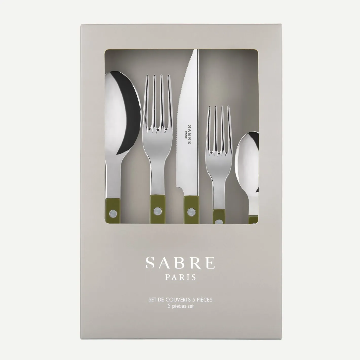 Sabre Paris Bistrot Solid, Green fern | Gift Boxes