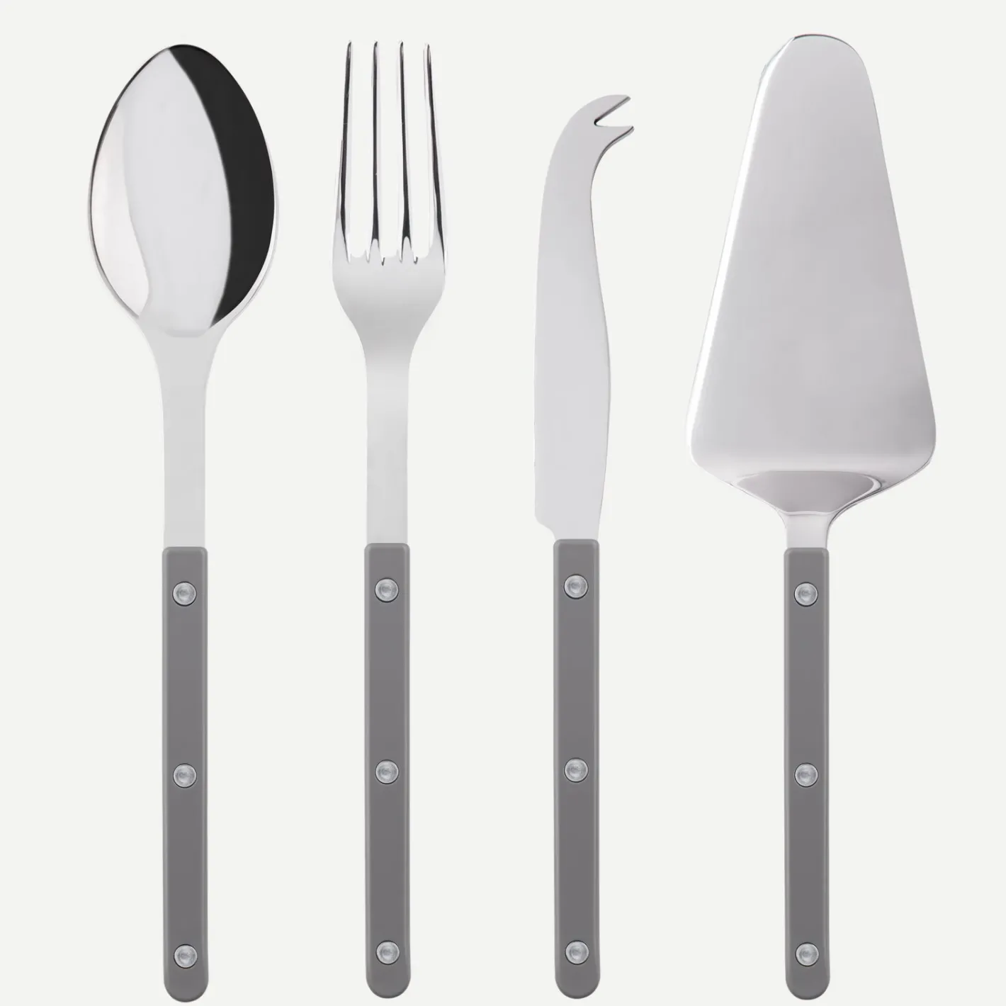Sabre Paris Bistrot Solid, Grey | Set Of 4 Must-have Serving Pieces