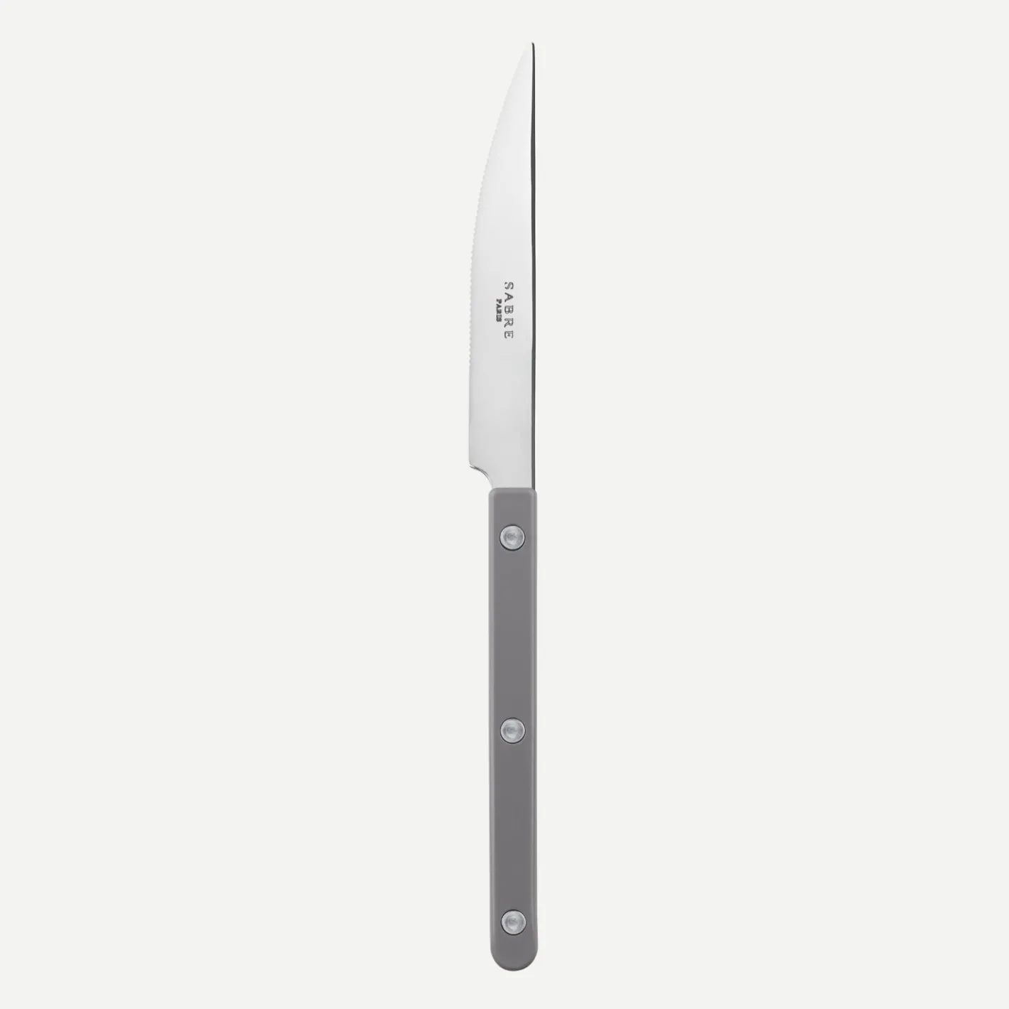 Sabre Paris Bistrot Solid, Grey | Dinner Knife