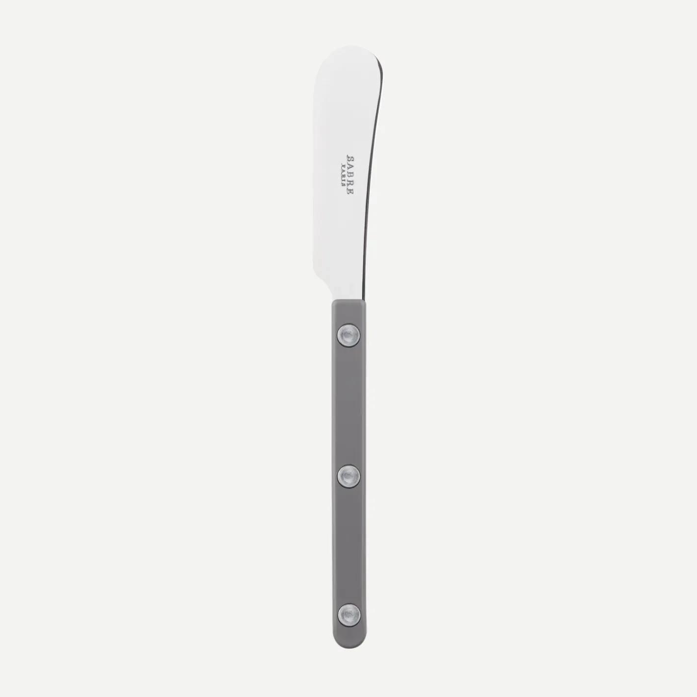 Sabre Paris Bistrot Solid, Grey | Butter Spreader