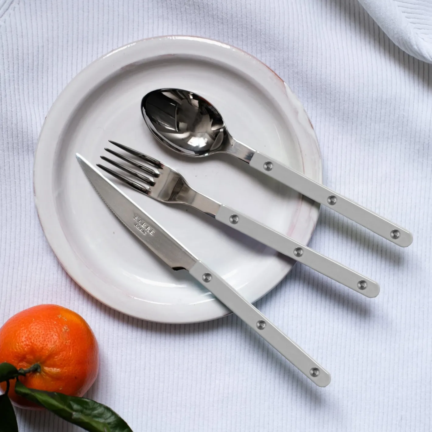 Sabre Paris Bistrot Solid, Grey | Salad Fork