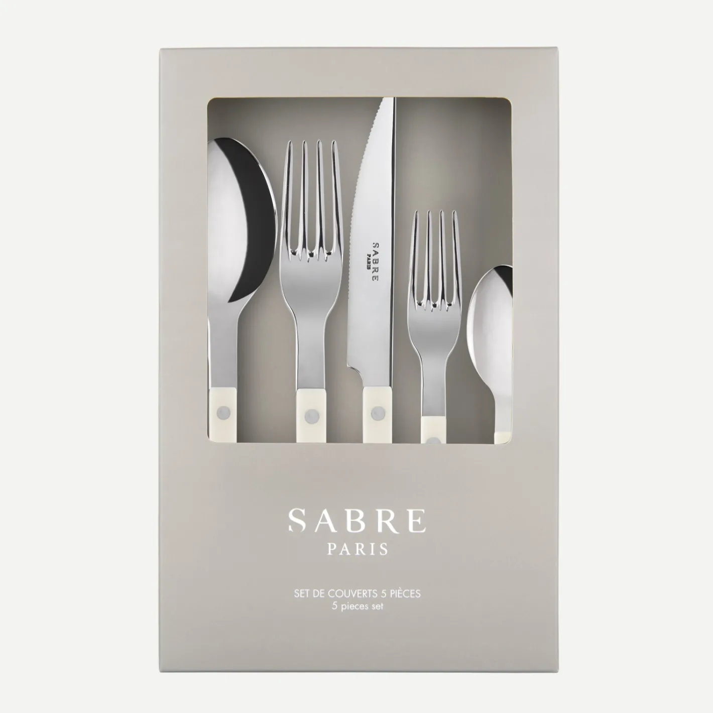 Sabre Paris Bistrot Solid, Ivory | Gift Boxes