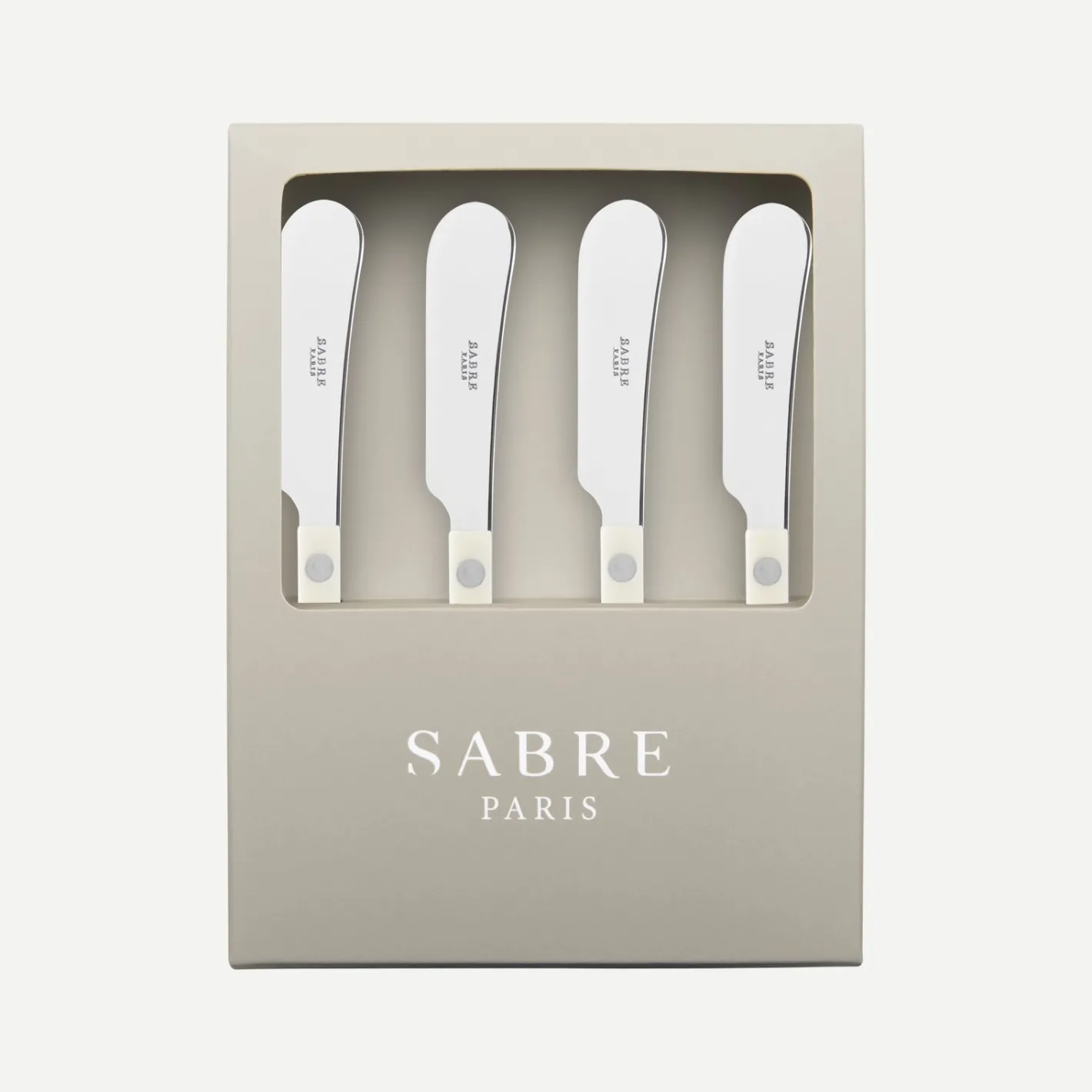 Sabre Paris Bistrot Solid, Ivory | Gift Boxes