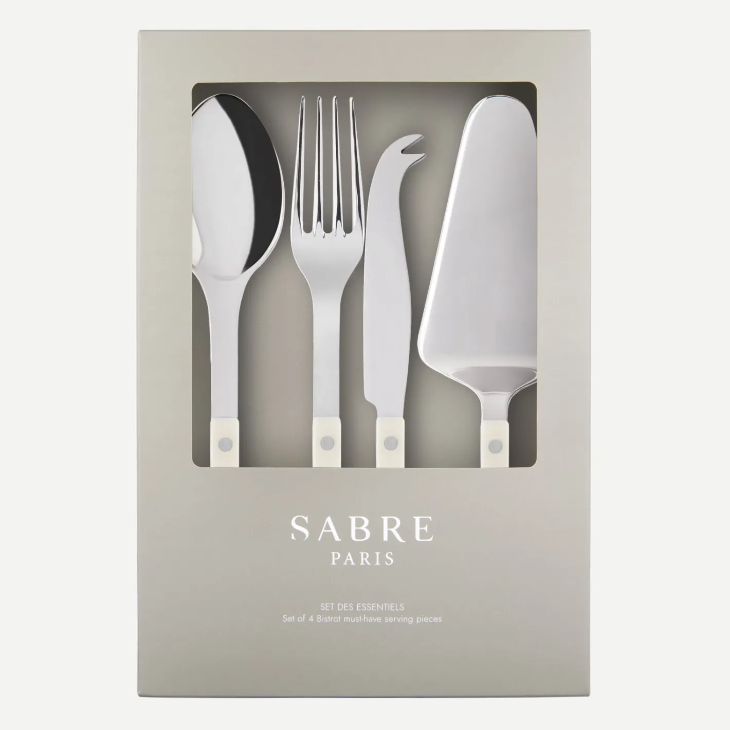 Sabre Paris Bistrot Solid, Ivory | Gift Boxes